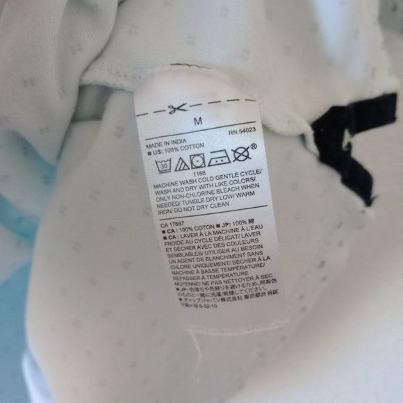 Banana Republic Men's Dress Polo Patterned Short Sleeve Tee size Medium - Picture 6 of 10